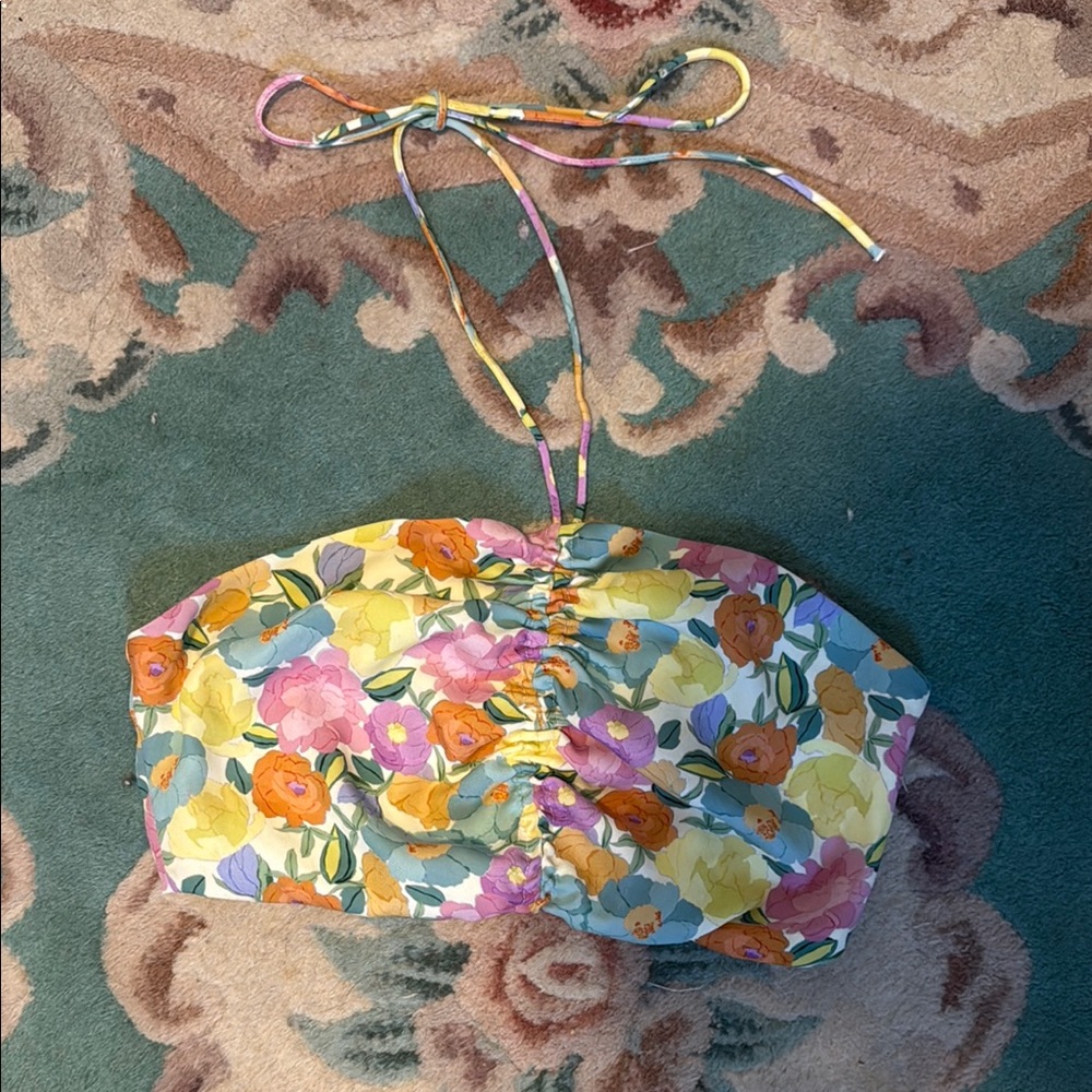 Zara Pink and Yellow Heart Pendant Accessory - Picture 1 of 3
